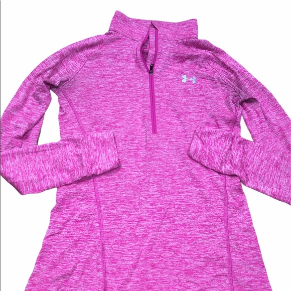 Under Armour xsmall pink longsleeve athletic top - Picture 1 of 3